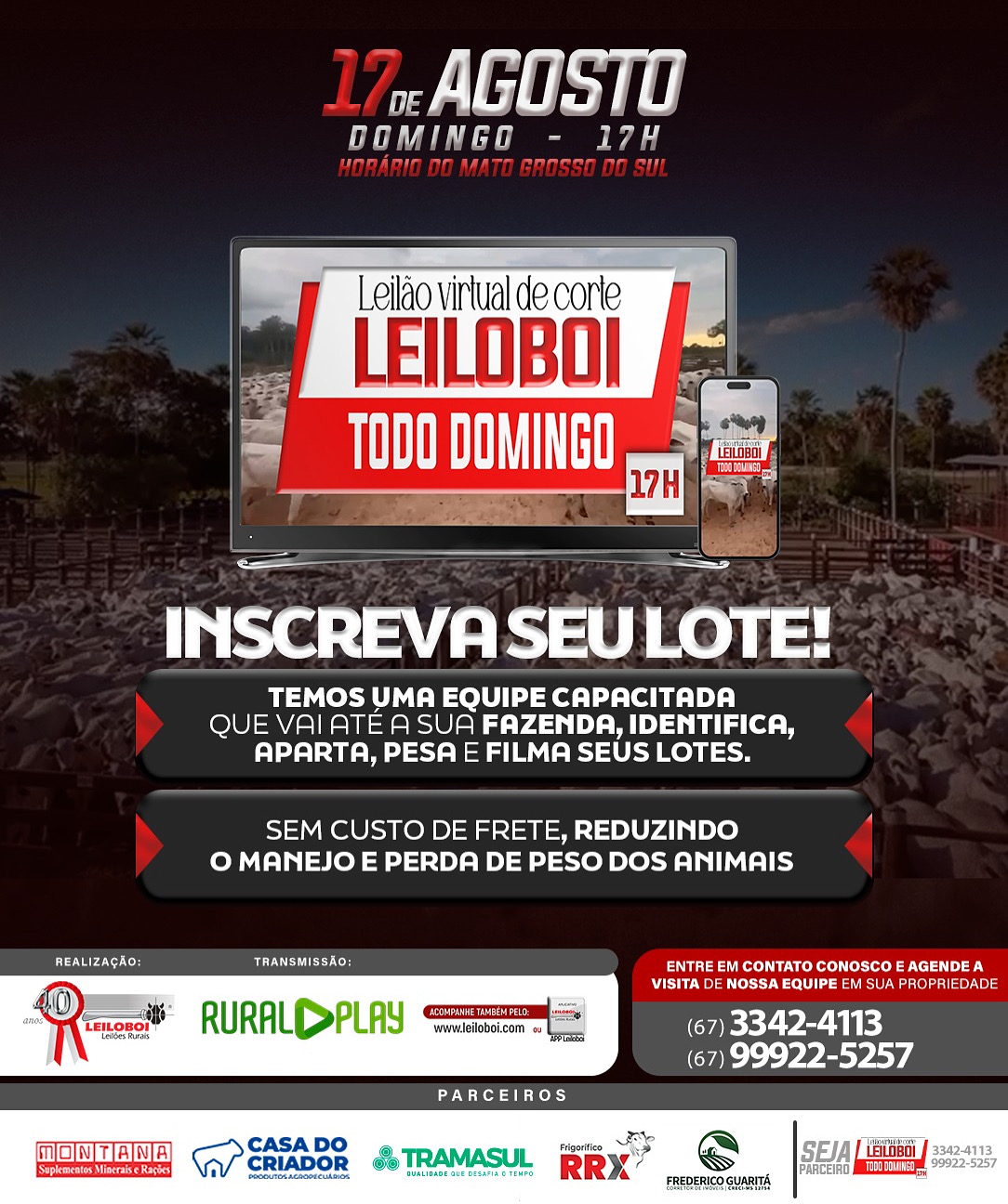 LEILÃO LEILOBOI VIRTUAL DE CORTE