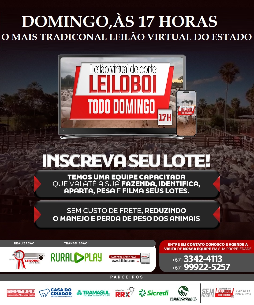 LEILÃO LEILOBOI VIRTUAL DE CORTE