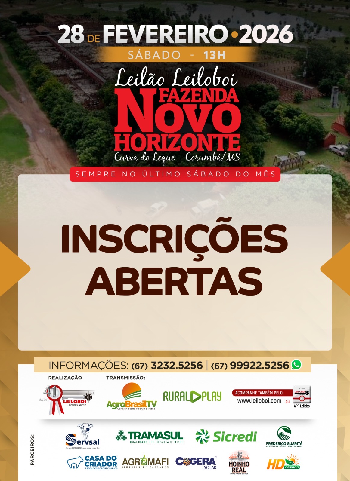 151º LEILÃO FAZENDA NOVO HORIZONTE