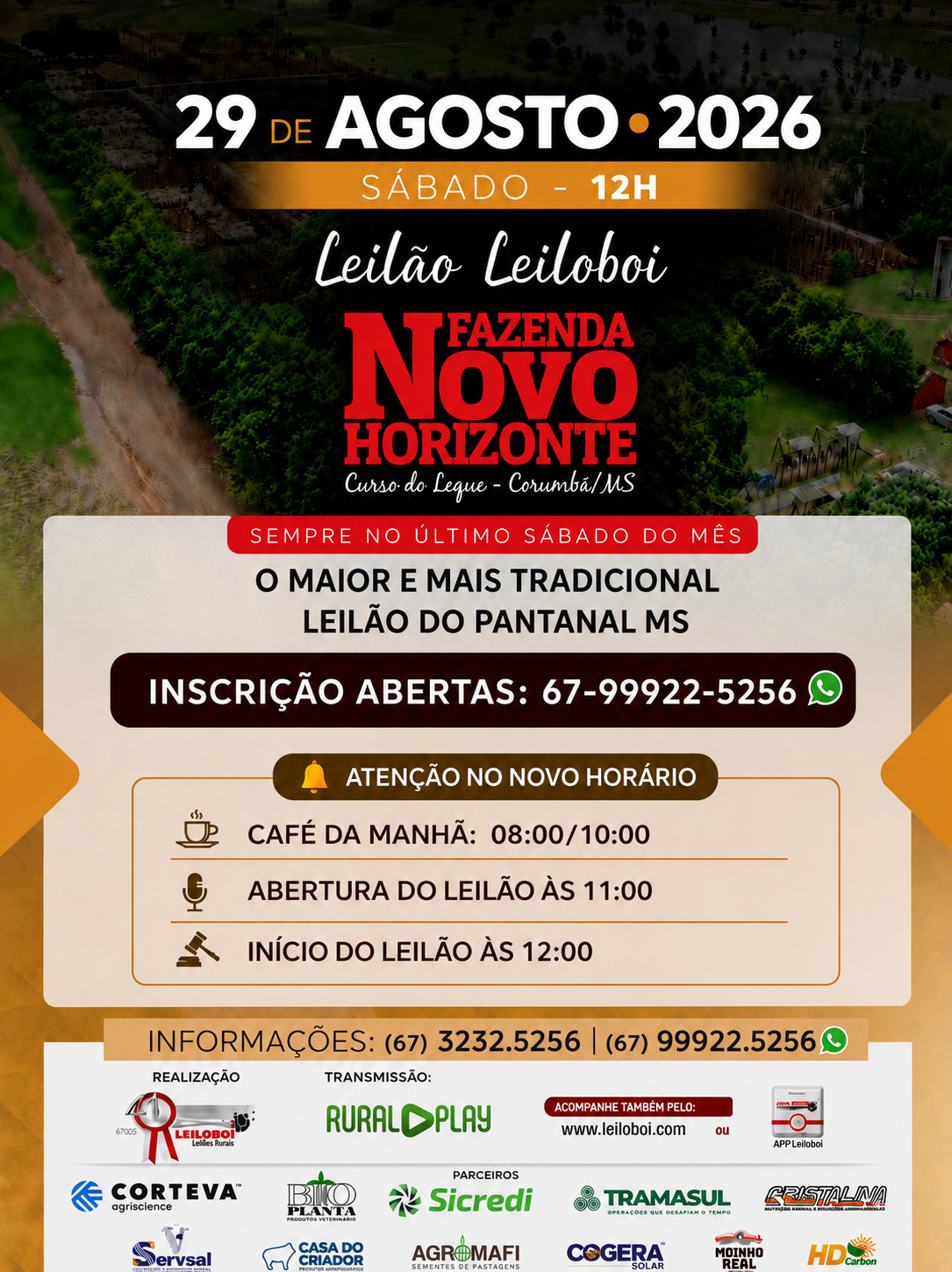 157º LEILÃO FAZENDA NOVO HORIZONTE