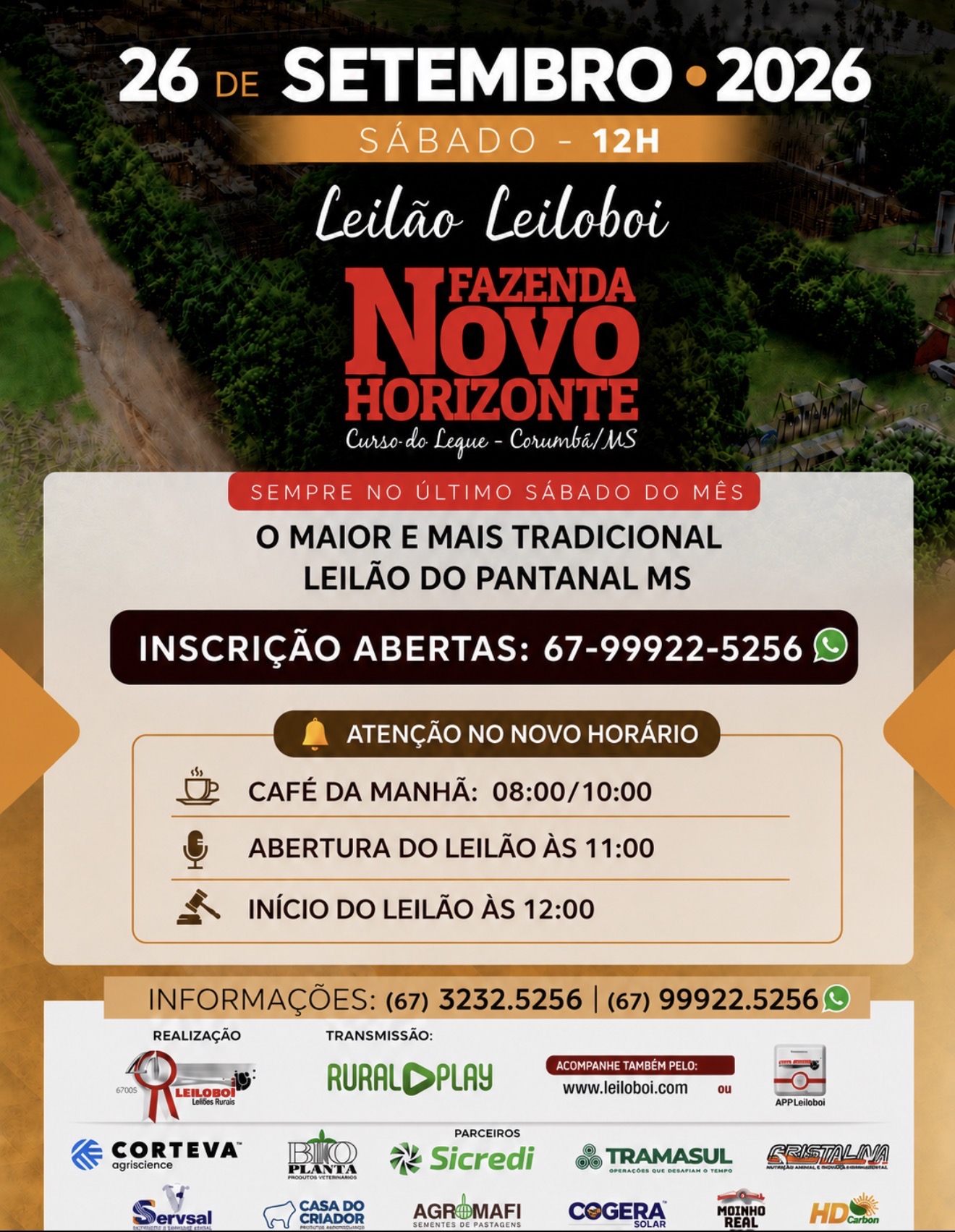 158º LEILÃO FAZENDA NOVO HORIZONTE