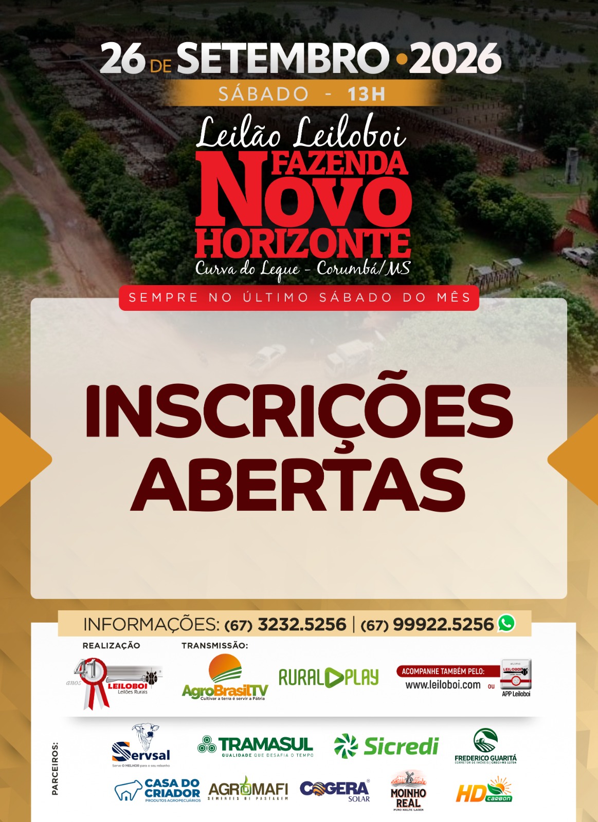 158º LEILÃO FAZENDA NOVO HORIZONTE