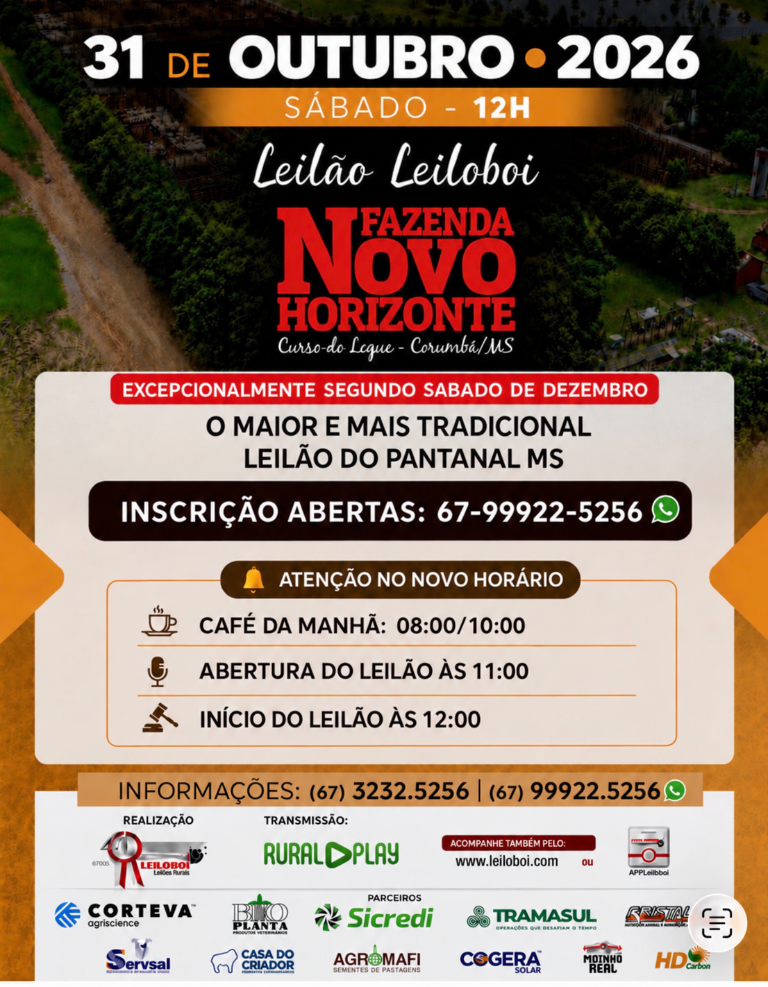 159º LEILÃO FAZENDA NOVO HORIZONTE