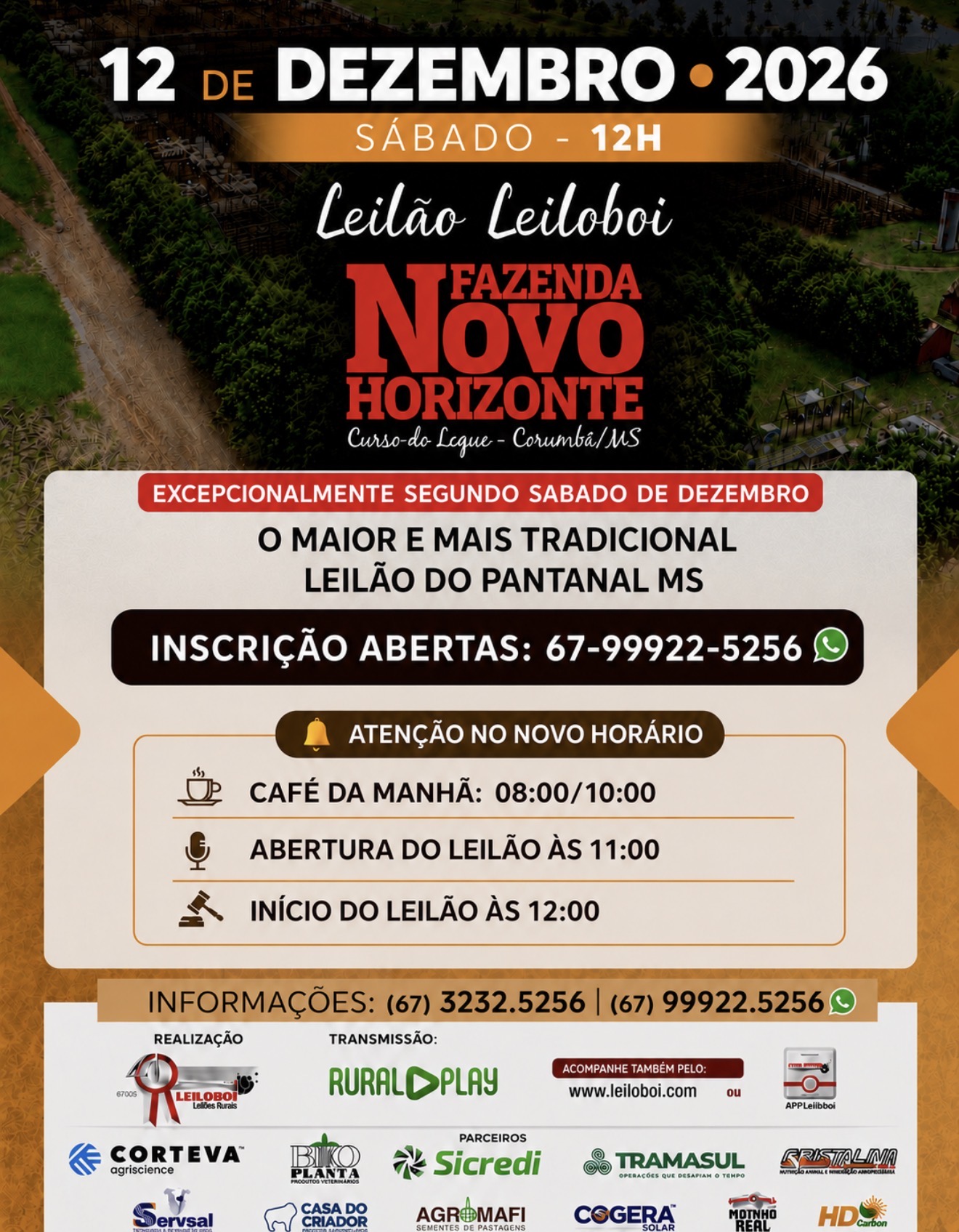 161º LEILÃO FAZENDA NOVO HORIZONTE
