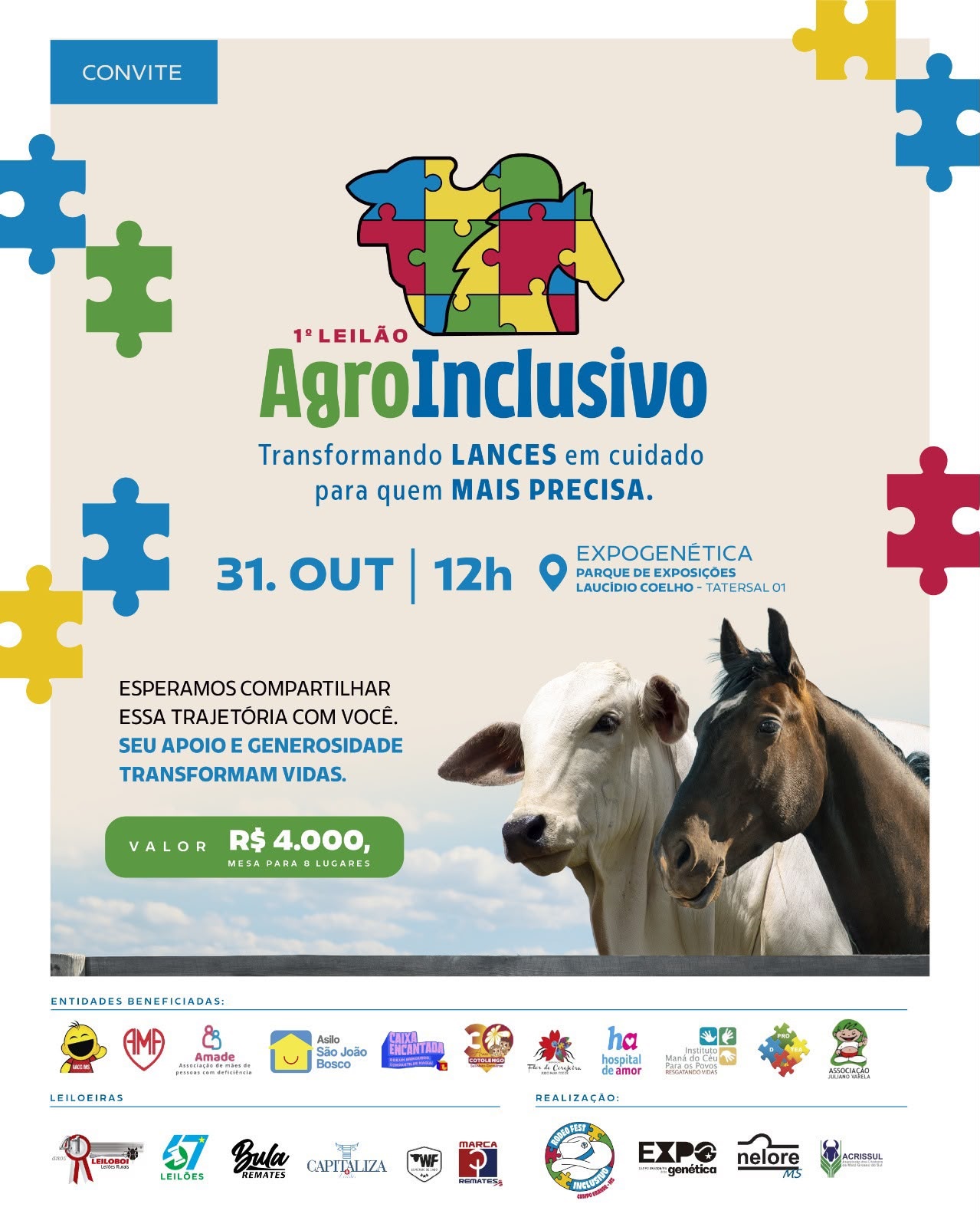 1º  LEILÃO AGRO INCLUSIVO