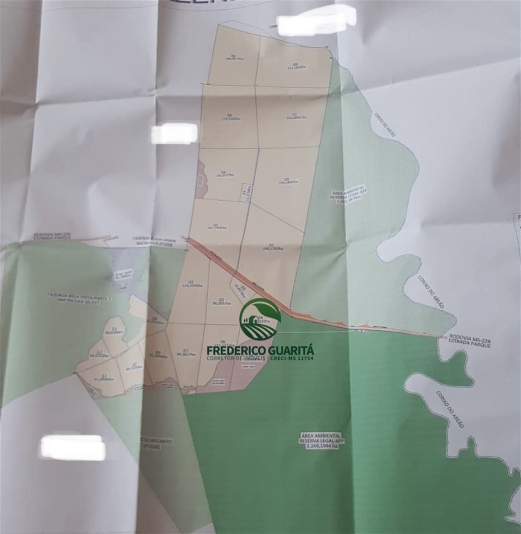 7.300 HECTARES, 35KM DE CORUMBÁ/MS