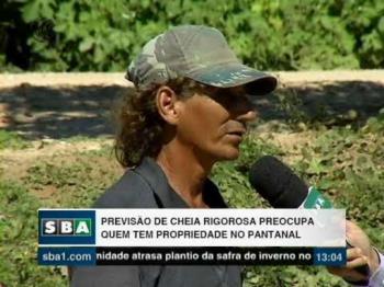 Equipe do CANAL DO BOI, foi acompanhar a cheia de 2018, no pantanal na FAZENDA NOVO HORIZONTE